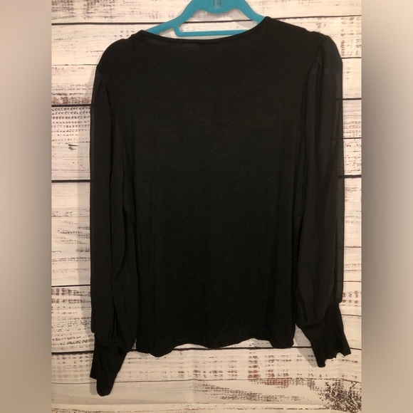 Lascana VENUS NWT Black Women's Top size 4/6 - Picture 4 of 14